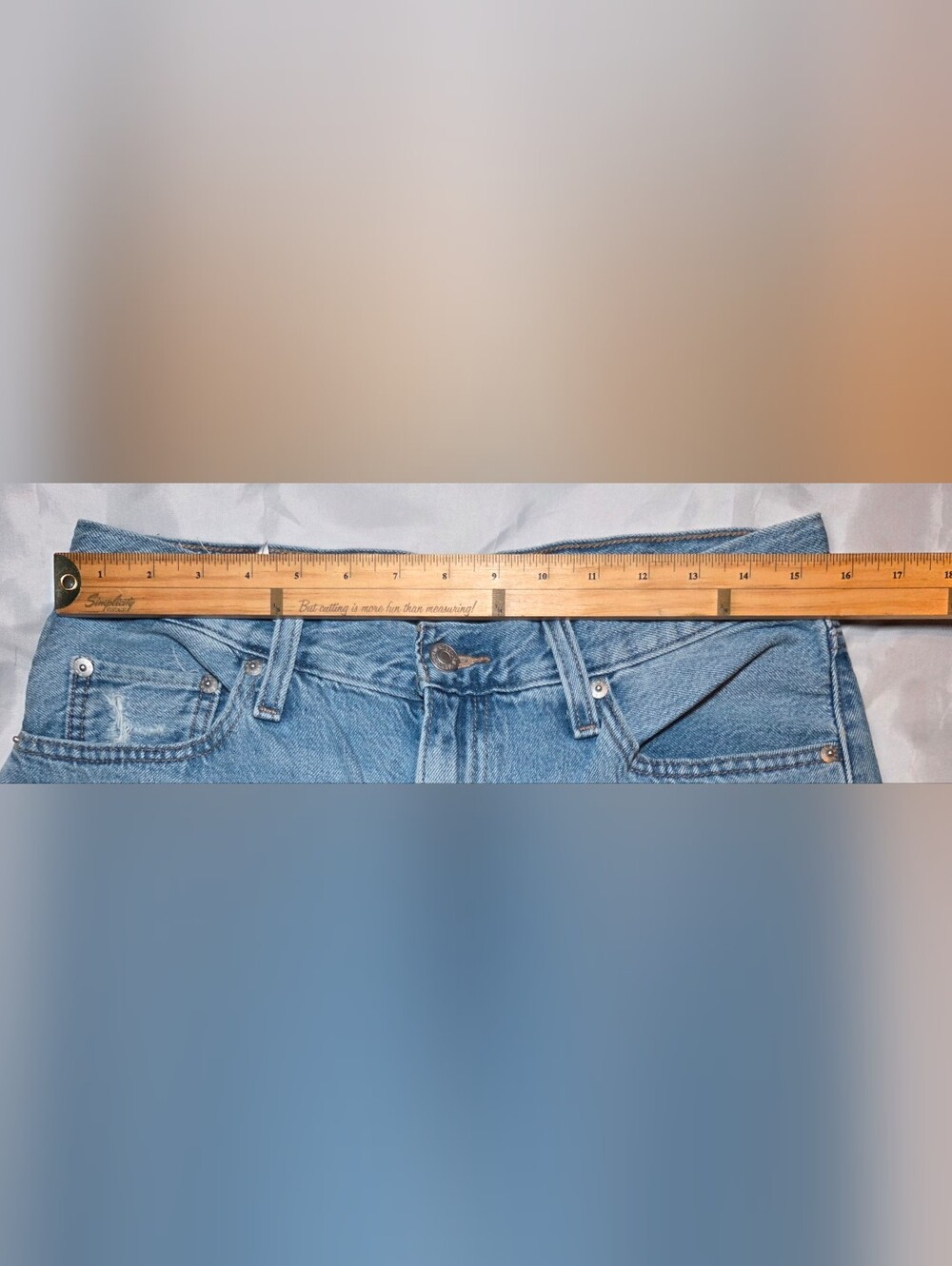 Levi's Premium Baggy Dad Jeans W29 L30 Distressed 90s Y2K Grunge Streetwear - Picture 8 of 14